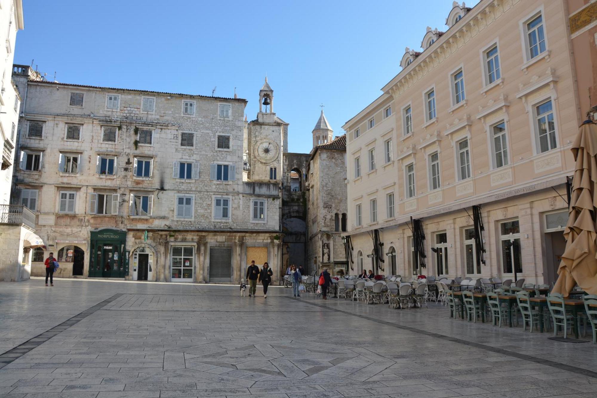 Largo In The Heart Of Diocletian Palace * Split